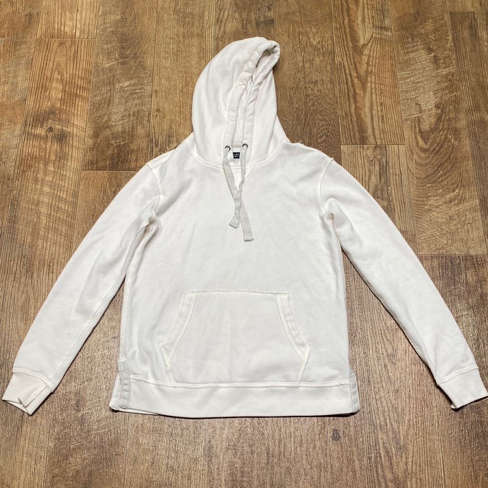 White hoodie